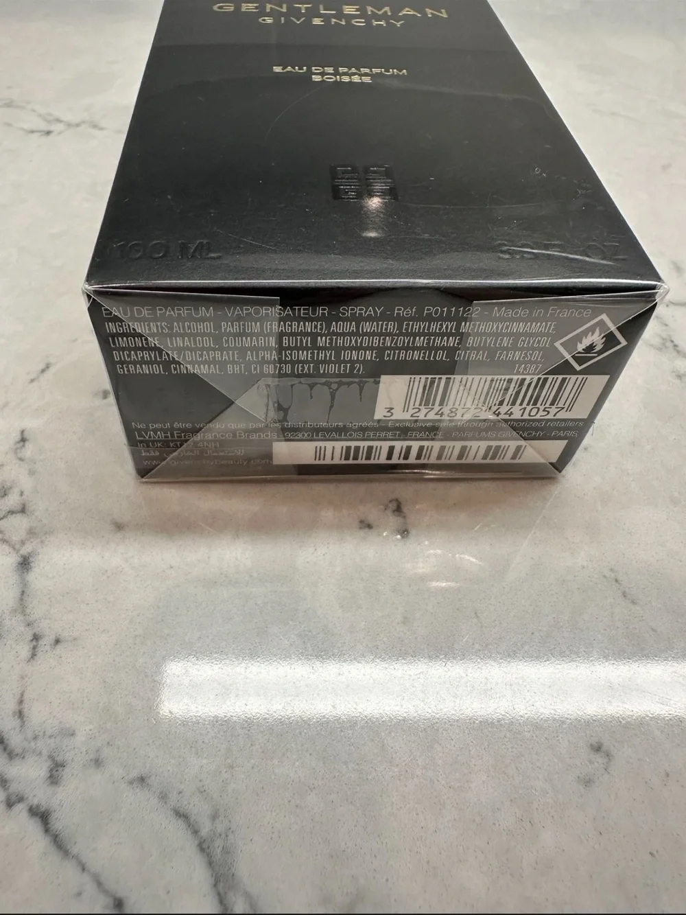 New Givenchy Gentleman Boisee 3.3oz sealed
